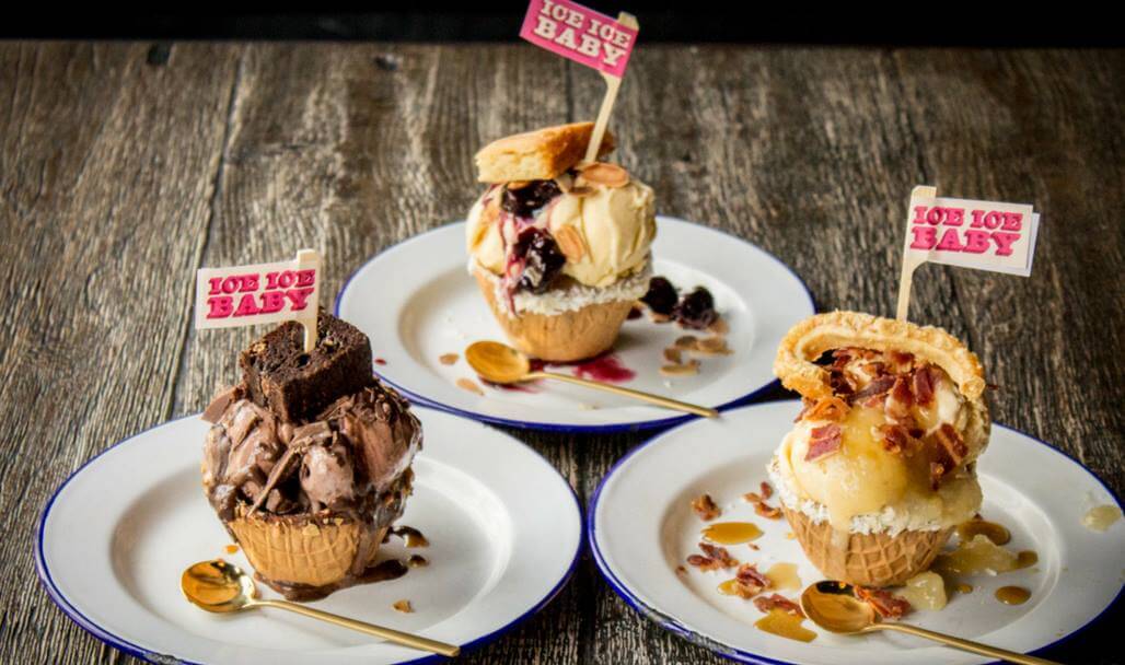 Pieminister Bacon Scratchings ice cream
