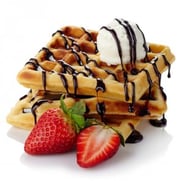 Waffles and Ice Cream