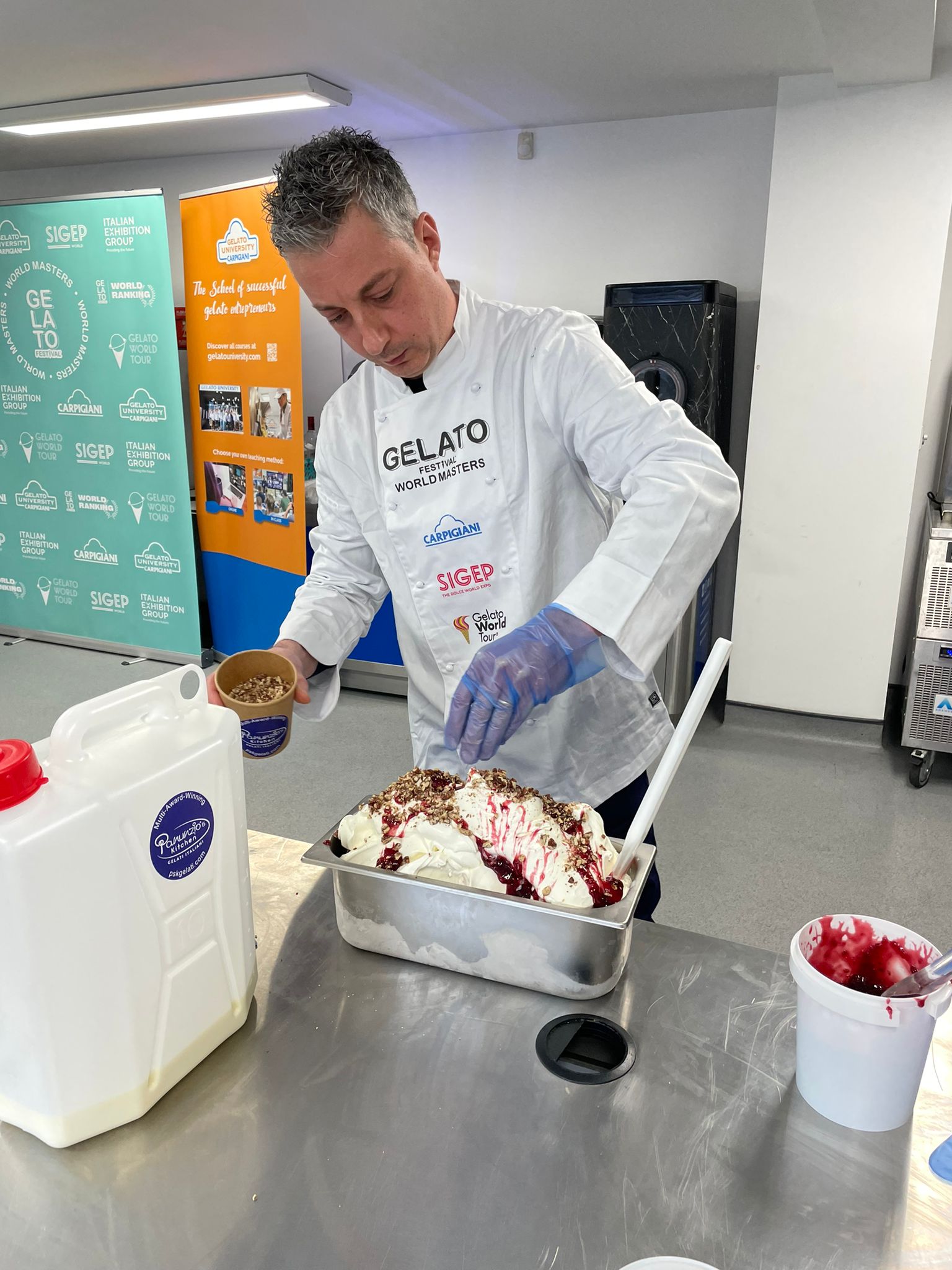 Gelato Challenge: in talks with finalist Daniele Panunzio!
